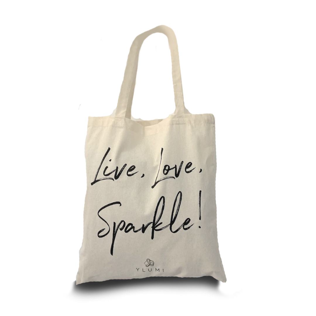 YLUMI Sparkle Bag aus Bio-Baumwolle